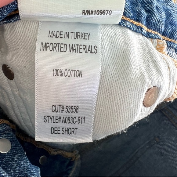 Agolde Dee Denim Shorts 26 - Picture 4 of 4